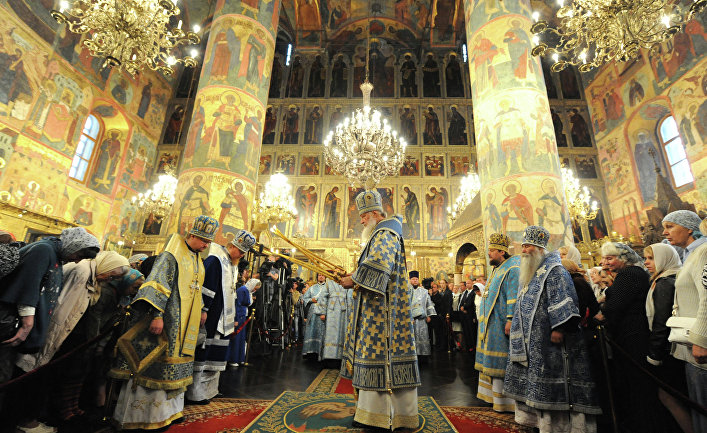Патриаршее служение в праздник Успения Божией Матери