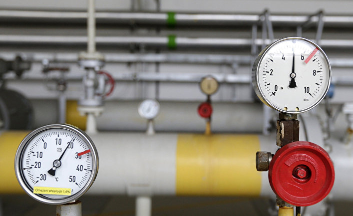 Газохранилище рядом с городом Прибрам в Чехии Газохранилище рядом с городом Прибрам в Чехии