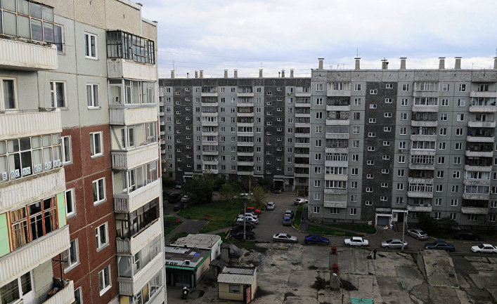 Спальный район Красноярска