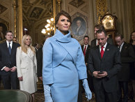 Жена президента США Меланья Трамп. Жена президента США Меланья Трамп.