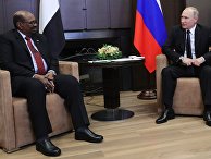 Президент РФ Владимир Путин и президент Судана Омар Башир во время встречи. 23 ноября 2017 Президент РФ Владимир Путин и президент Судана Омар Башир во время встречи. 23 ноября 2017