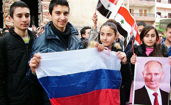 Российская гуманитарная помощь доставлена в город Кесаб в сирийской Латакии