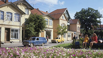 В старой части города