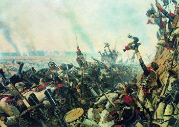 Конец Бородинского боя, Василий Верещагин Конец Бородинского боя, Василий Верещагин
