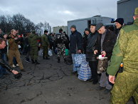 Обмен военнопленными между ДНР и Украиной в Донецкой области. 27 декабря 2017