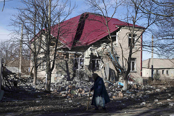 Дебальцево: жизнь среди руин Дебальцево: жизнь среди руин