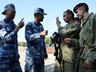 Сухопутная фаза российско-китайских учений "Морское взаимодействие - 2017" Сухопутная фаза российско-китайских учений "Морское взаимодействие - 2017"