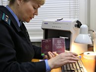 Работа погранперехода "Мамоново-Гжехотки" в Калининградской области
