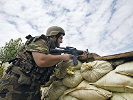 Грузинские военнослужащие в районе конфликта между Грузией и Южной Осетией Грузинские военнослужащие в районе конфликта между Грузией и Южной Осетией
