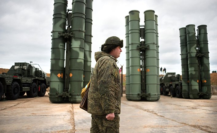 Комплекс ПВО С-400 "Триумф" заступил на боевое дежурство в Севастополе