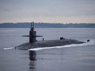 Американская подводная лодка "Пенсильвания" возвращается на базу ВМС Китсап Американская подводная лодка "Пенсильвания" возвращается на базу ВМС Китсап