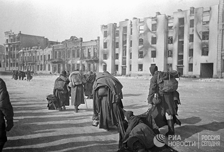 Сталинград после освобождения от фашистов фото