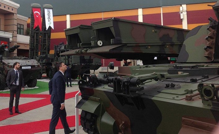 Международная выставка вооружений IDEF-2017 в Стамбуле