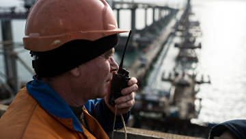 Строительство Крымского моста