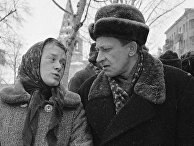 Актеры Евгений Евстигнеев и Валентина Талызина