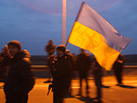 Украинские дальнобойщики блокируют автодорогу на границе с Польшей Украинские дальнобойщики блокируют автодорогу на границе с Польшей