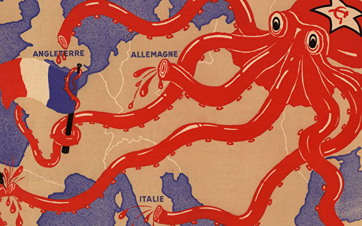 Каррикатурная карта Европы, 1937 год Каррикатурная карта Европы, 1937 год