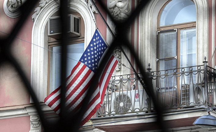 Здание генерального консульства США в Санкт-Петербурге