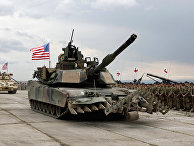 Церемония открытия совместных военных учений американских, британских и грузинских войск Церемония открытия совместных военных учений американских, британских и грузинских войск