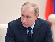 Президент РФ Владимир Путин проводит совещание по экономическим вопросам. 28 марта 2018
