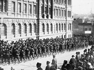 Американские оккупационные войска во Владивостоке. Военная интервенция. Апрель 1918 года