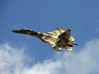 Реактивный истребитель Су-35 Реактивный истребитель Су-35