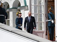 Президент РФ Владимир Путин после церемонии инаугурации. 7 мая 2018 Президент РФ Владимир Путин после церемонии инаугурации. 7 мая 2018