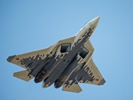 Многофункциональный истребитель Су-57 на репетиции воздушной части парада Победы в Москве Многофункциональный истребитель Су-57 на репетиции воздушной части парада Победы в Москве
