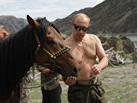 Премьер-министр РФ Владимир Путин на отдыхе в Республике Тыва Премьер-министр РФ Владимир Путин на отдыхе в Республике Тыва
