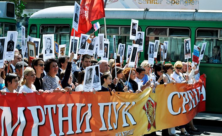 Акция "Бессмертный полк" в зарубежных странах