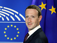 Генеральный директор Facebook Марк Цукерберг в Европейском парламенте в Брюсселе Генеральный директор Facebook Марк Цукерберг в Европейском парламенте в Брюсселе