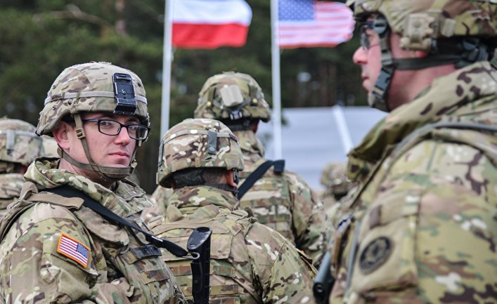 Американские военные в Польше