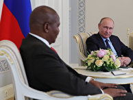 Президент РФ В. Путин встретился с президентом ЦАР Ф.-А. Туадерой Президент РФ В. Путин встретился с президентом ЦАР Ф.-А. Туадерой