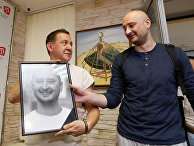 Журналист Аркадий Бабченко в офисе телеканала ATR в Киеве, Украина. 31 мая 2018 Журналист Аркадий Бабченко в офисе телеканала ATR в Киеве, Украина. 31 мая 2018