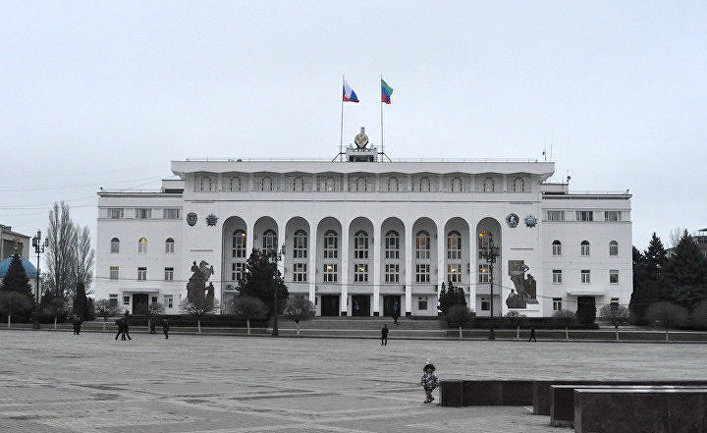 Здание правительства Дагестана в Махачкале