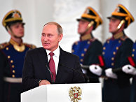 Президент России Владимир Путин выступает в Кремле Президент России Владимир Путин выступает в Кремле