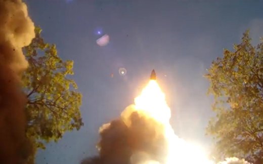 Россия показала запуск «Искандера» Россия показала запуск «Искандера»