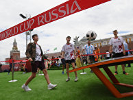 Открытие Парка футбола ЧМ-2018 на Красной площади Открытие Парка футбола ЧМ-2018 на Красной площади