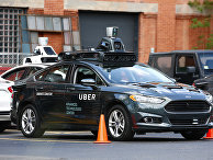 Беспилотный автомобиль Ford разработки компании Uber Беспилотный автомобиль Ford разработки компании Uber