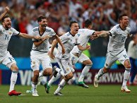 Футболисты сборной России