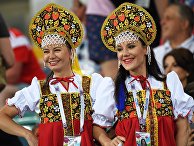 Болельщицы сборной России Болельщицы сборной России