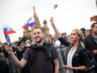 Празднование Дня России в Москве Празднование Дня России в Москве