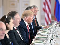 Президент США Дональд Трамп во время российско-американских переговоров, Хельсинки. 16 июля 2018 Президент США Дональд Трамп во время российско-американских переговоров, Хельсинки. 16 июля 2018