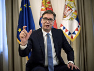 Президент Сербии Александр Вучич Президент Сербии Александр Вучич