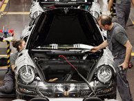 Фабрика Porsche в Штутгарте Фабрика Porsche в Штутгарте