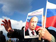 Празднование годовщины присоеденения Крыма к России в Севастополе Празднование годовщины присоеденения Крыма к России в Севастополе