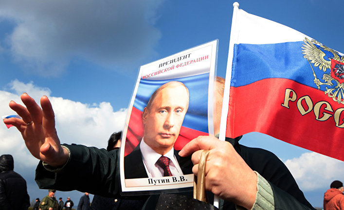 Празднование годовщины присоеденения Крыма к России в Севастополе Празднование годовщины присоеденения Крыма к России в Севастополе