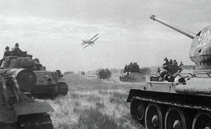 Советские войска ведут боевые действия в первый день войны с Японией