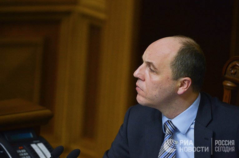 Первый заместитель председателя Верховной рады Андрей Парубий