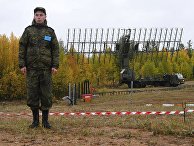 Военнослужащий во время военных учений "Восток-2018" во Владивостоке Военнослужащий во время военных учений "Восток-2018" во Владивостоке